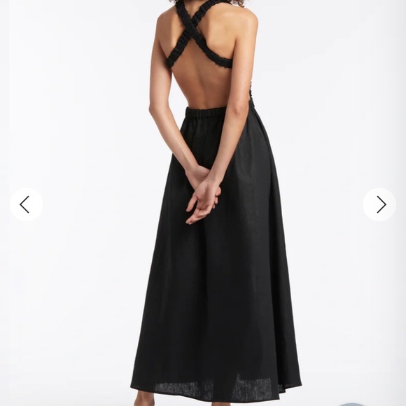 Sir the Label Alena Maxi Dress Black - Picture 3 of 14